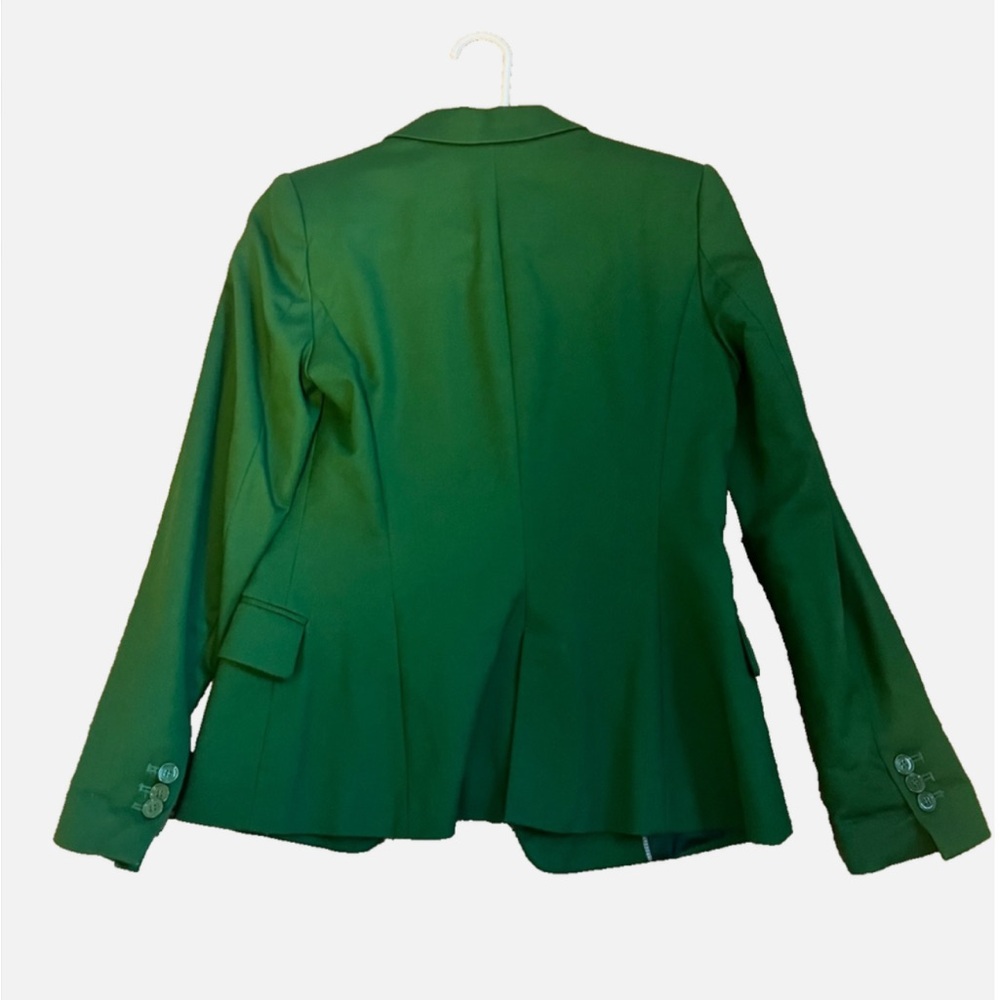 Zara Basic Green Blazer - image 3